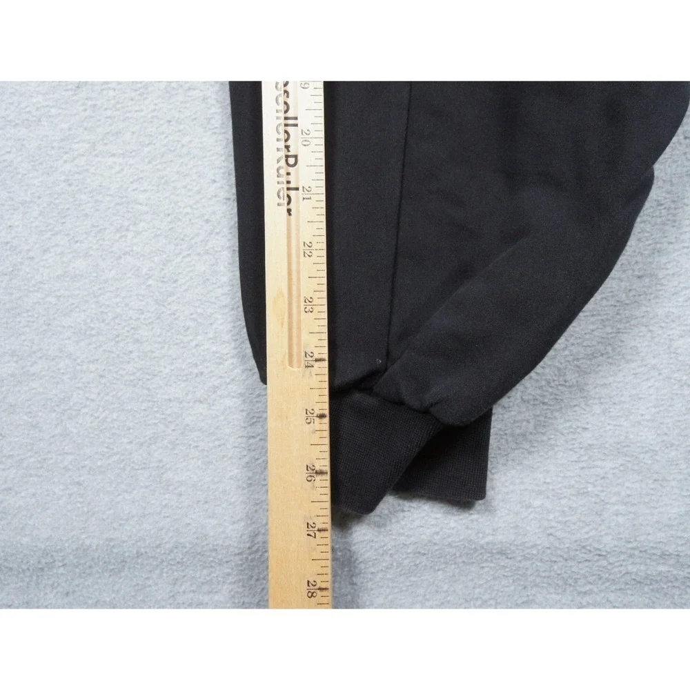 Thom Krom Pants Men XL Black Cargo Jogger Zip Pocket Drawstring Casual